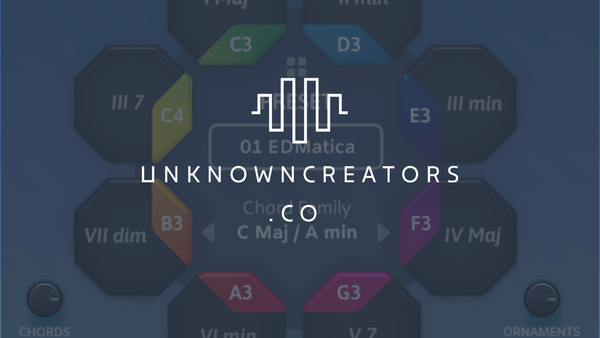 Octachords plugin DAW arayüzü